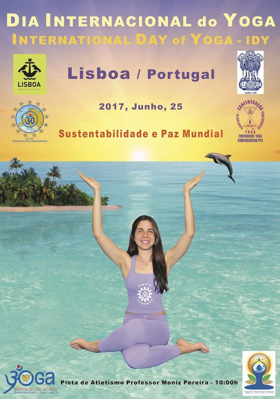 Comemoração do International Day of Yoga - IDY / Dia Internacional do Yoga - 2017 - Lisboa, Portugal