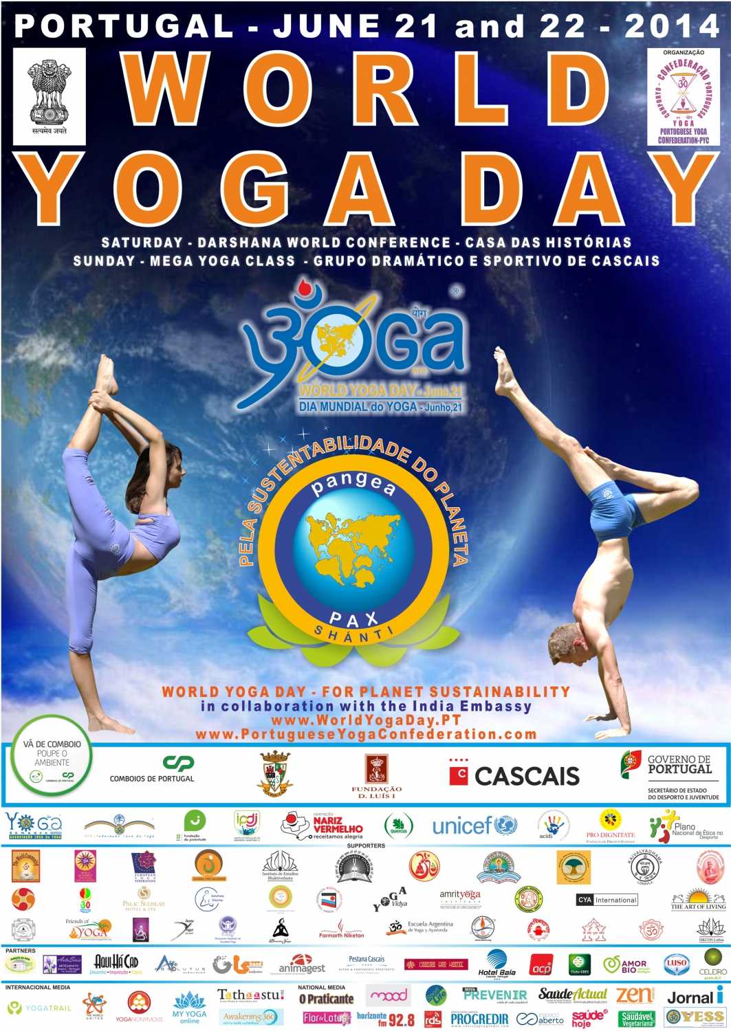 International Day of Yoga - IDY - 2014 - Cascais