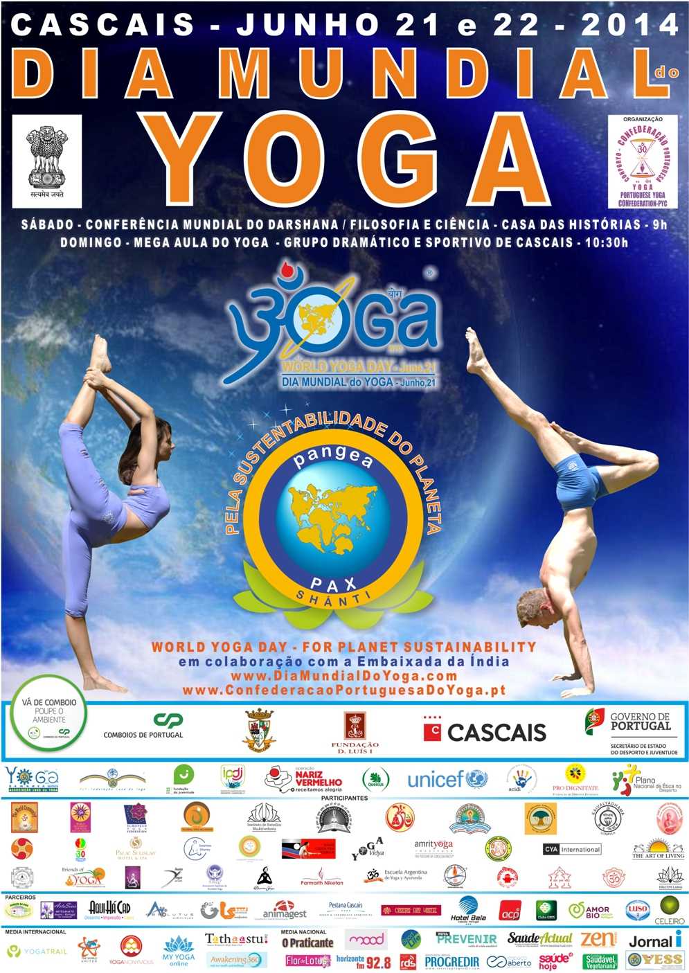 International Day of Yoga - IDY - 2014 - Cascais